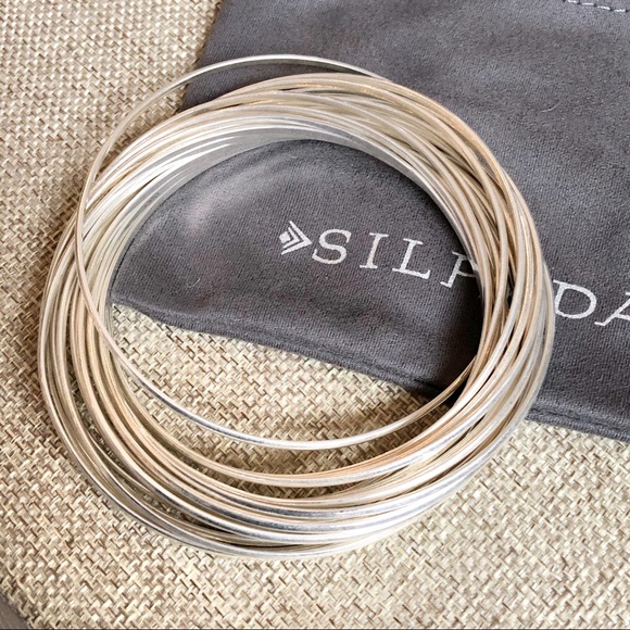 Silpada Jewelry - SILPADA ‘21-Bangle Salute’ .925 Sterling Silver Bracelet LIKE NEW